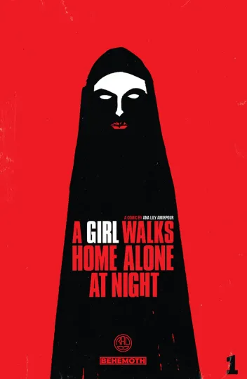 A Girl Walks Home Alone at Night (2014) Poster