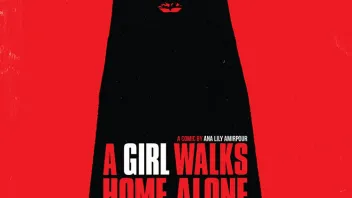 A Girl Walks Home Alone at Night (2014) Poster