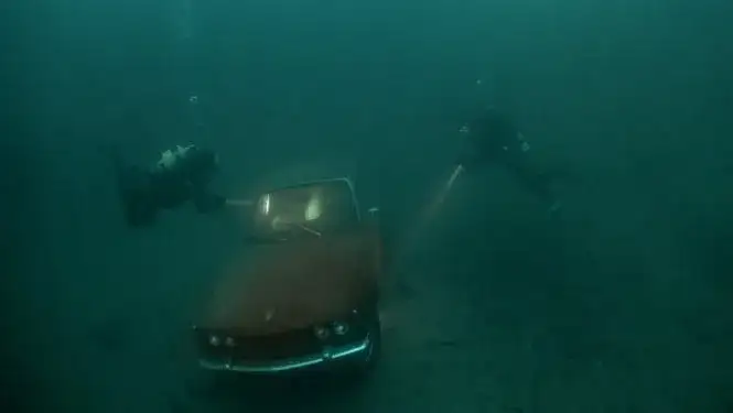 Deep house underwater........