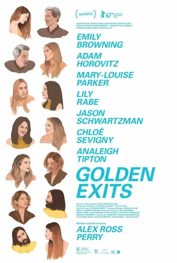 Review of Golden Exits (2017) Poster