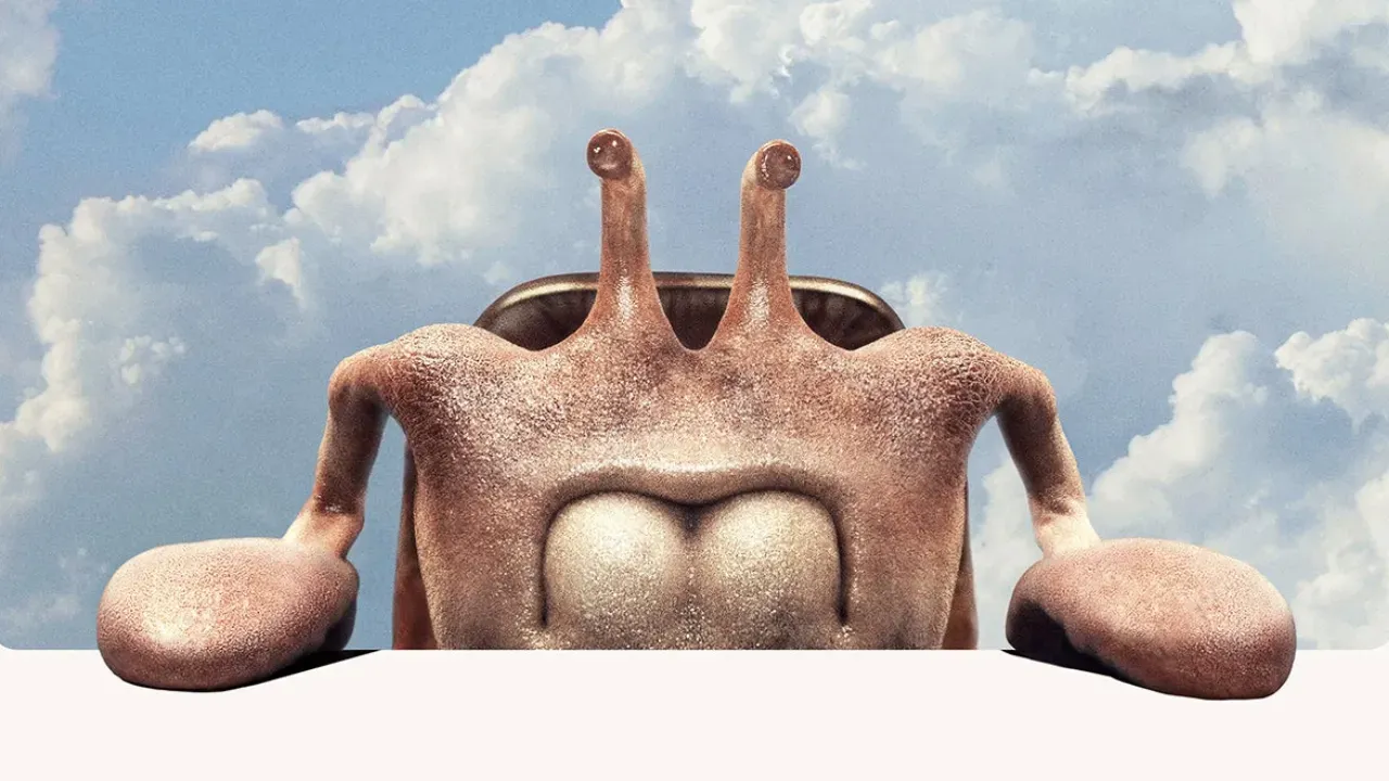 Paysage avec main invisible