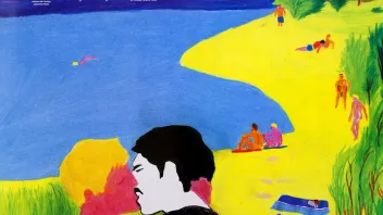 Stranger au bord du lac Poster