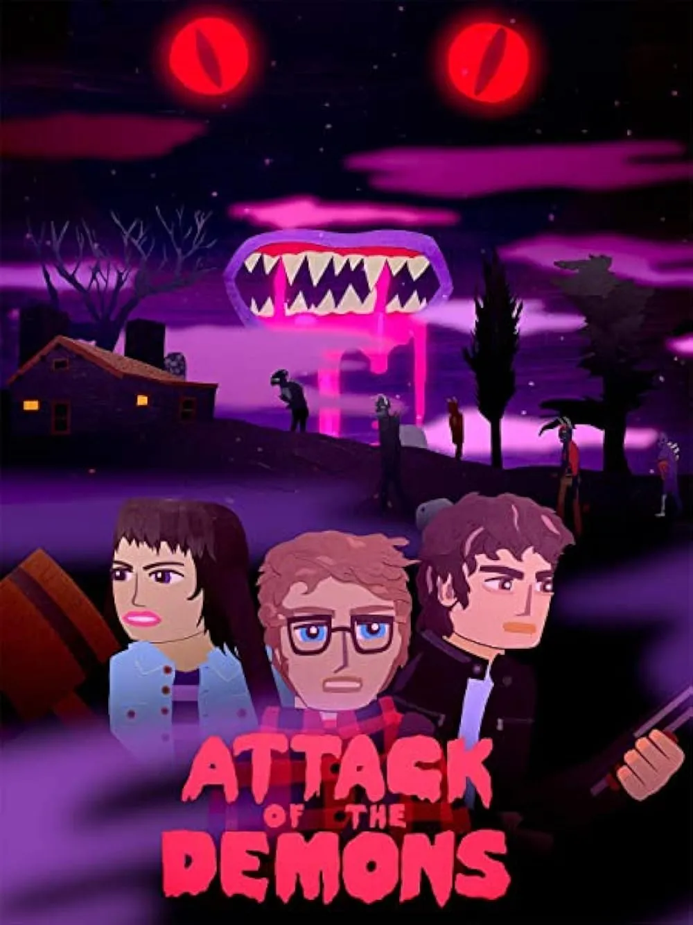 Review of Attack of the Demons (2019) Poster